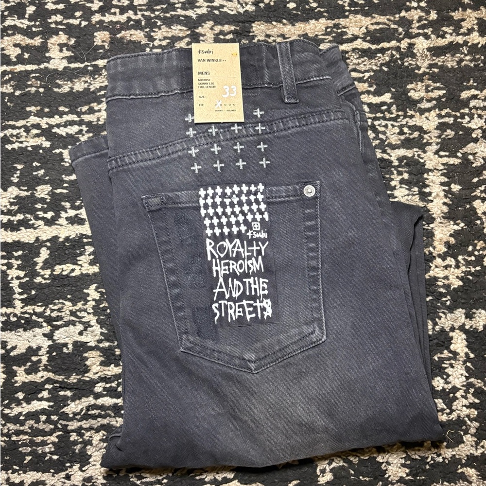 ksubu Gray washed Jeans